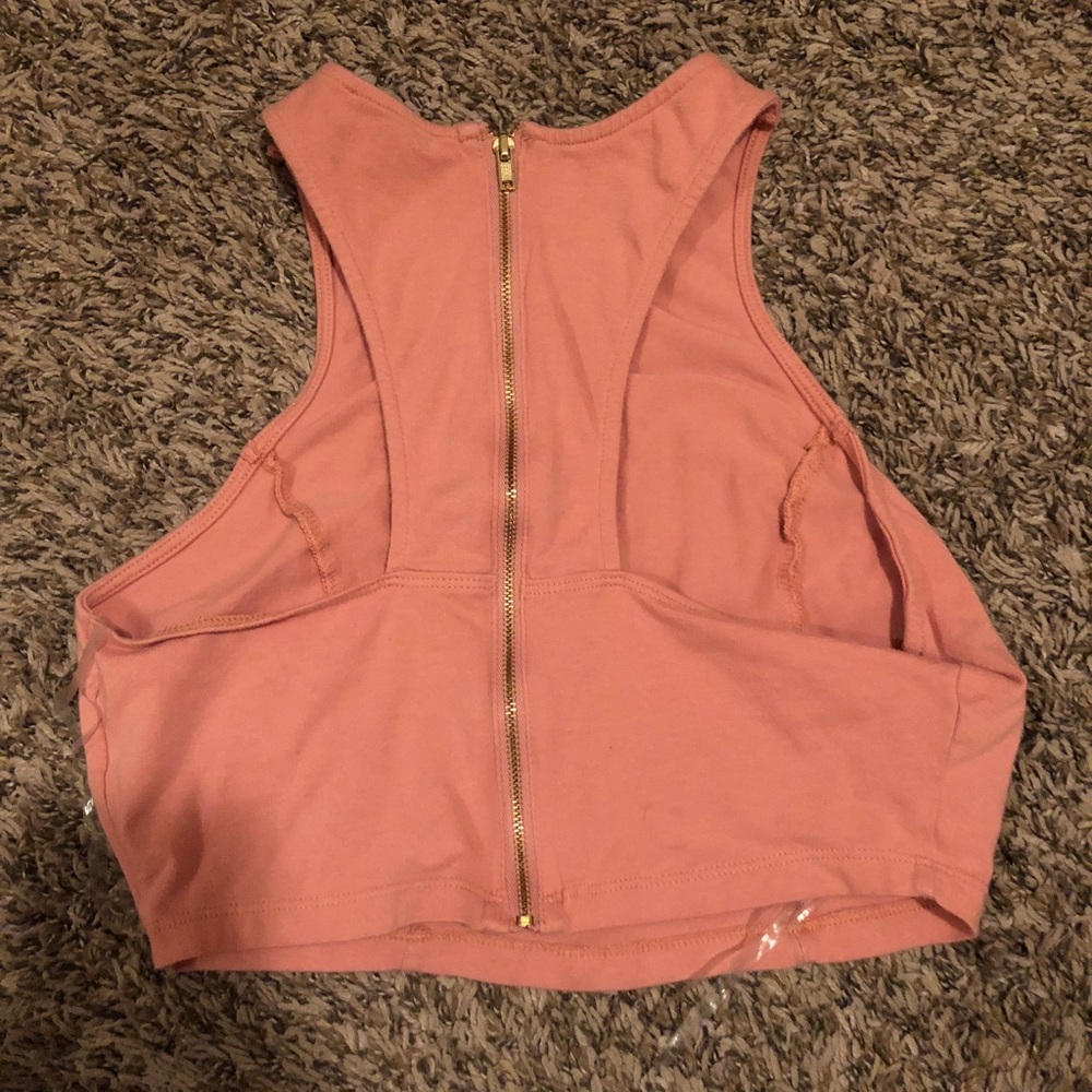 Women’s Racerback Crop Top - Picture 2 of 3